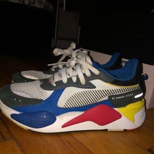 Lightly worn mens puma RS -X toys sneakers
